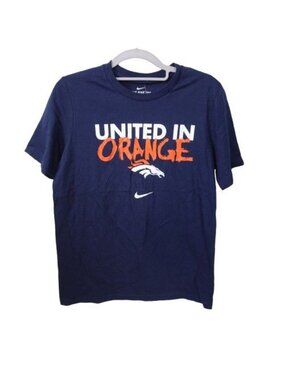 NEW Nike Short Sleeve Tee Denver Broncos Football NFL Youth Large 14-16